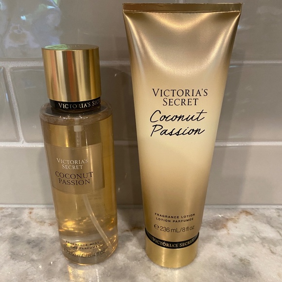Victoria's Secret Other - NEW Victoria's Secret Coconut Passion Fragrance Lotion & Mist Set